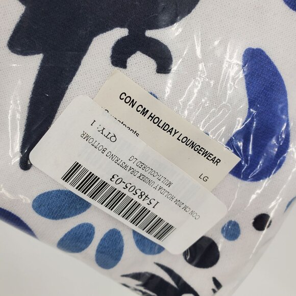 NWT Corona Palm Tree, Parrots, Limes Holiday Casual Loungewear Sweatpants Large - Picture 3 of 3